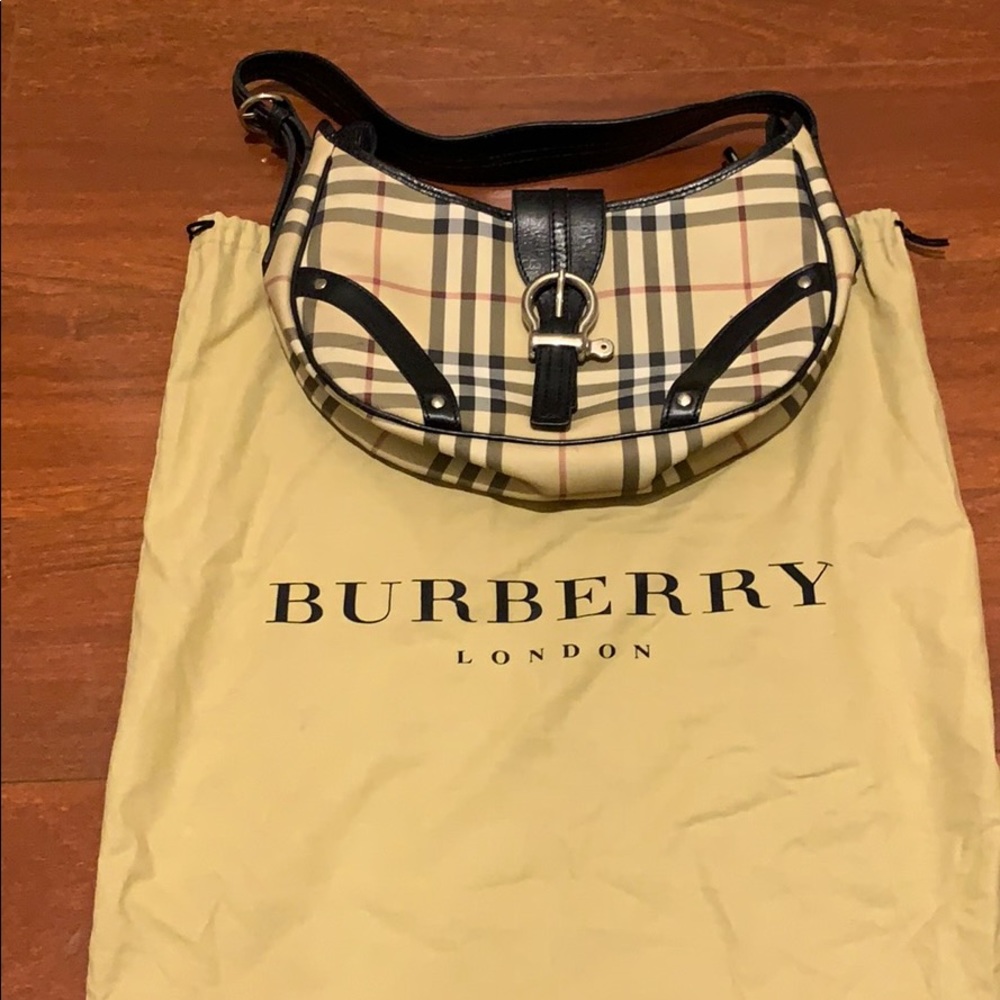 Burberry small hobo handbag